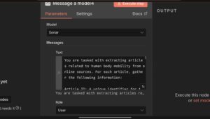 Claude AI Content Generation Node