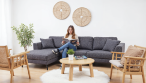 After LoRA — Brand-consistent interior output